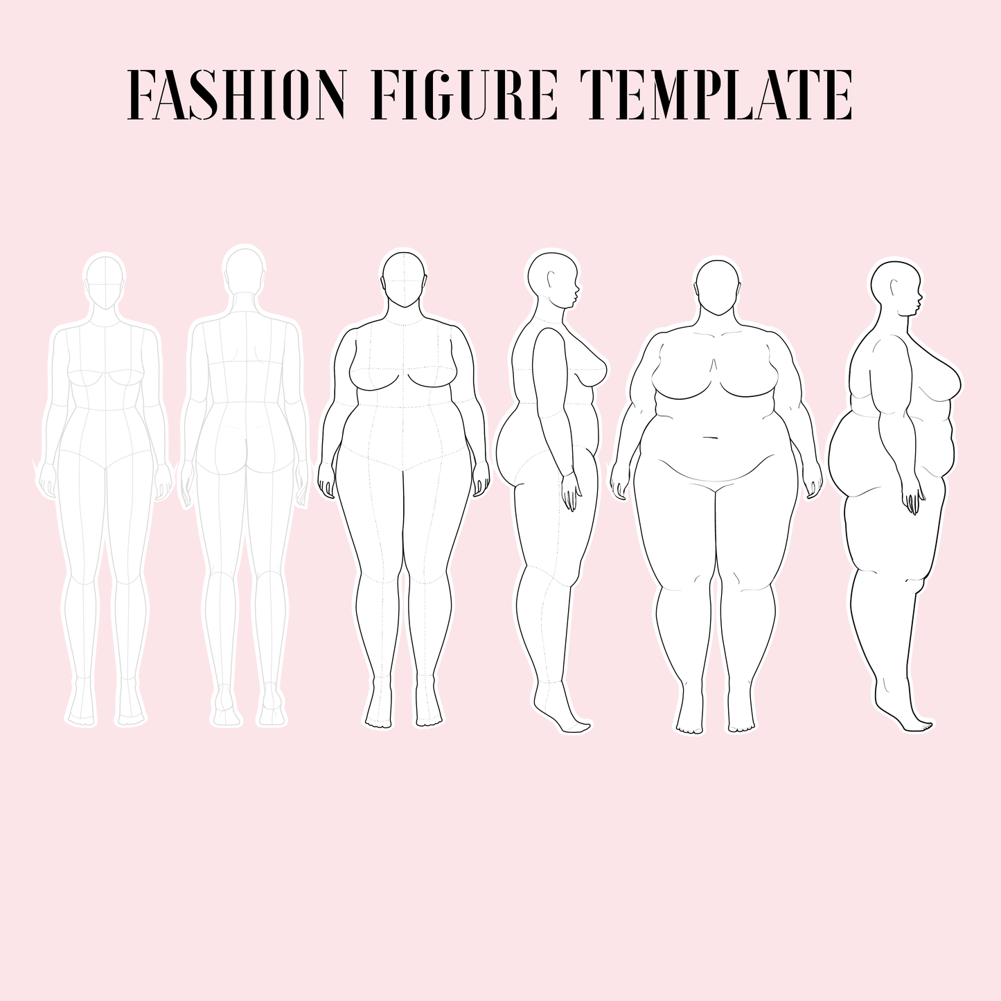Fashion Figure Template Expansion Pack