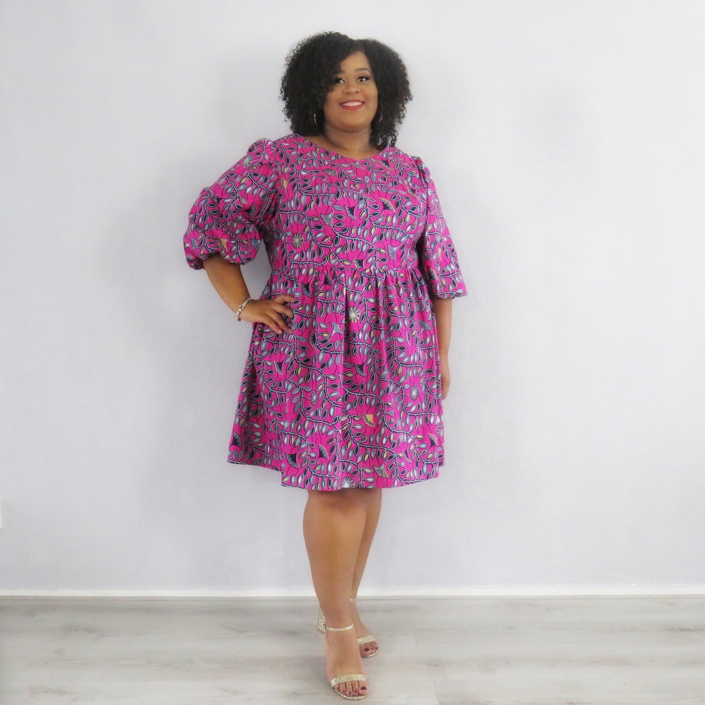 LIMA Dress Puff Sleeves