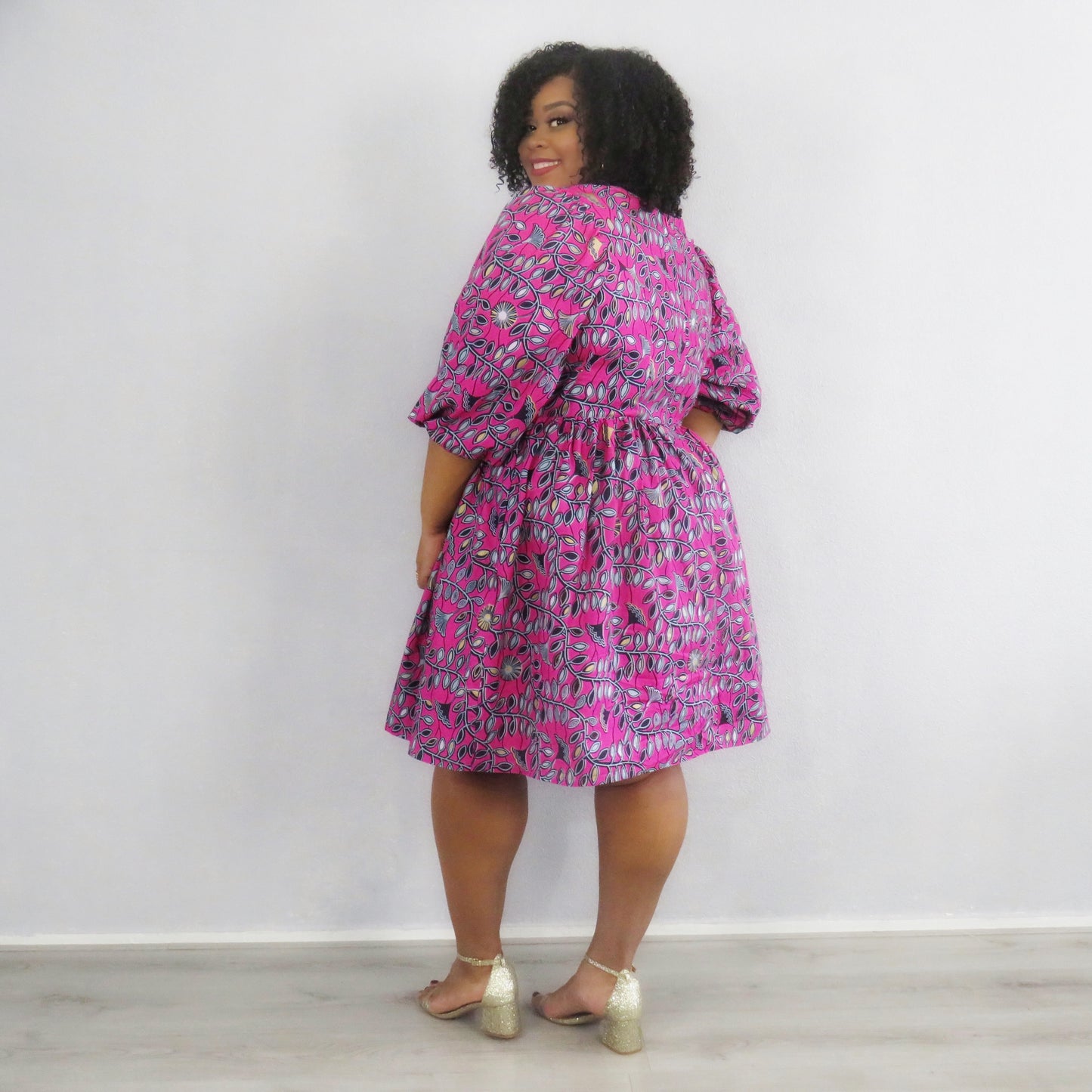 LIMA Dress Puff Sleeves
