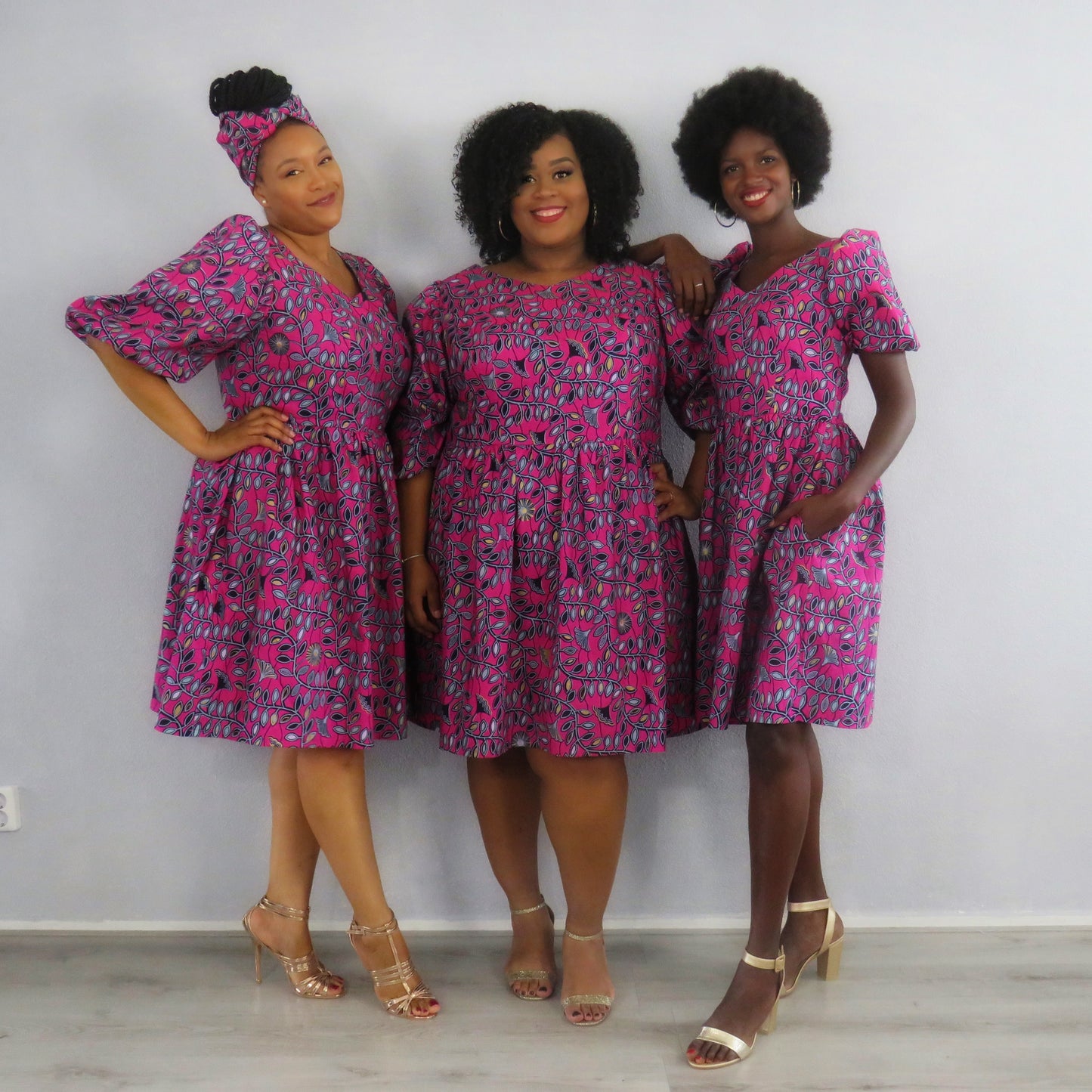 LIMA Dress Puff Sleeves