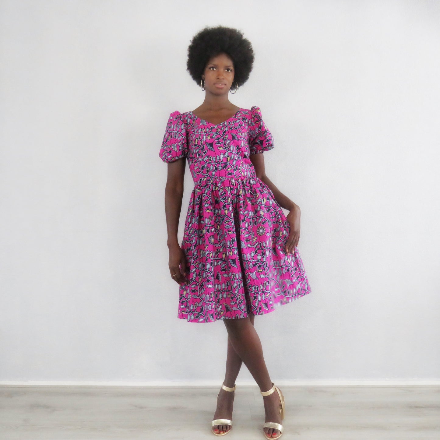 LIMA Dress Puff Sleeves