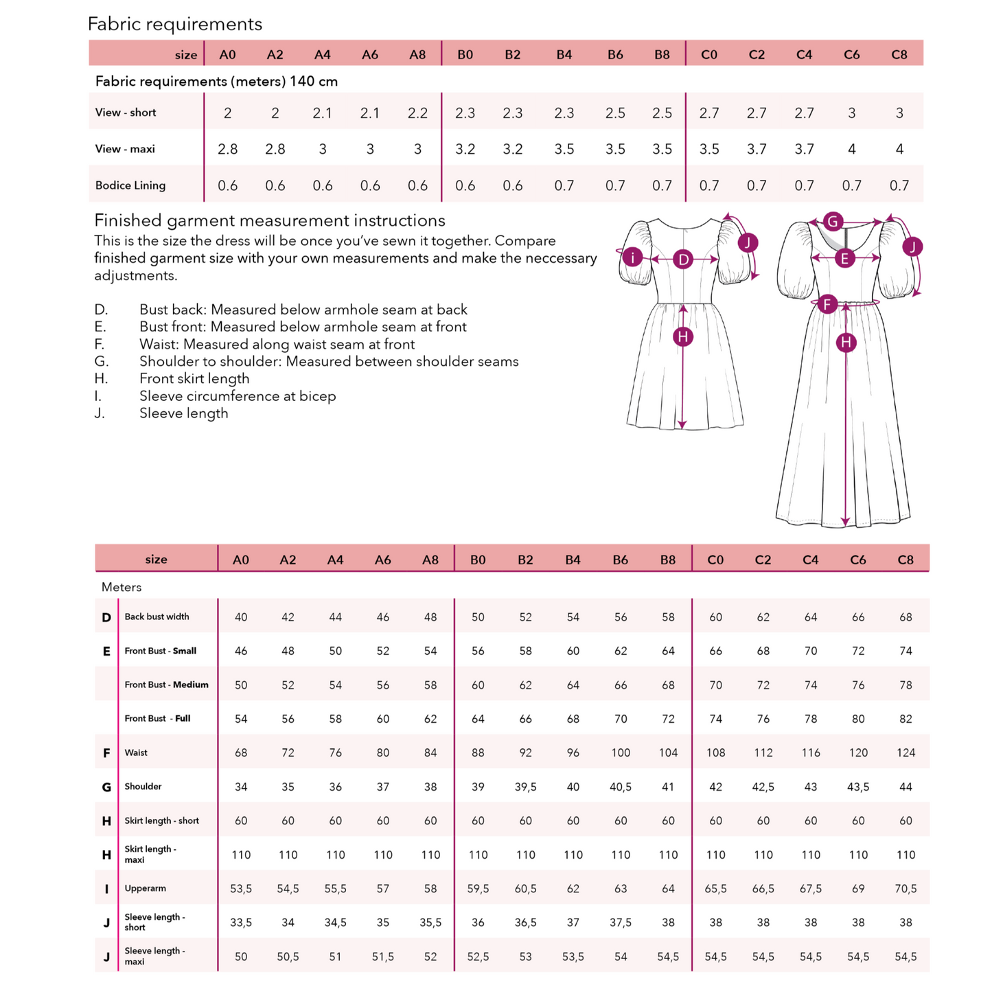 LIMA Dress Puff Sleeves